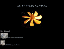 Tablet Screenshot of mattsteinmodels.com